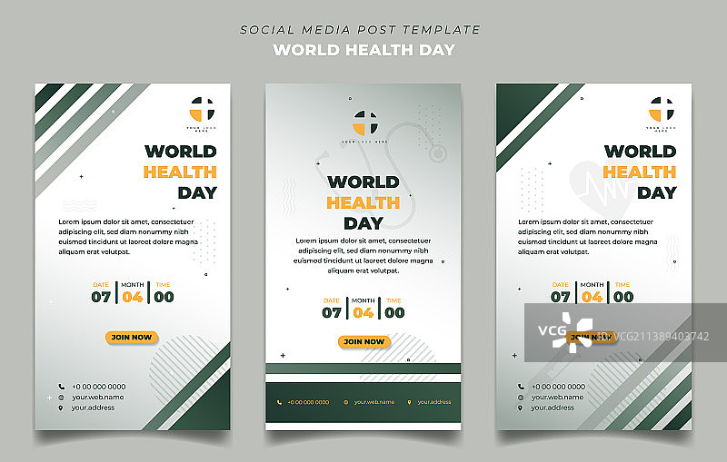 社交媒体人像模板图片素材