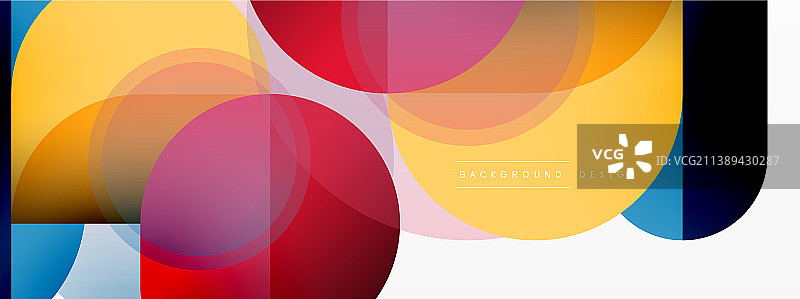 创意几何墙纸最小的圆圈图片素材