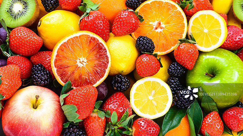 水果和蔬菜特写图片素材