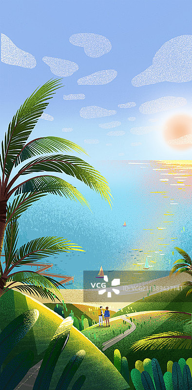 海上日出图片素材