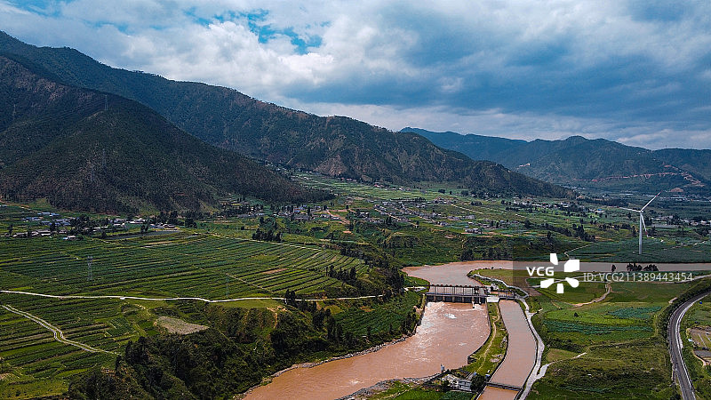 凉山州安宁河谷图片素材