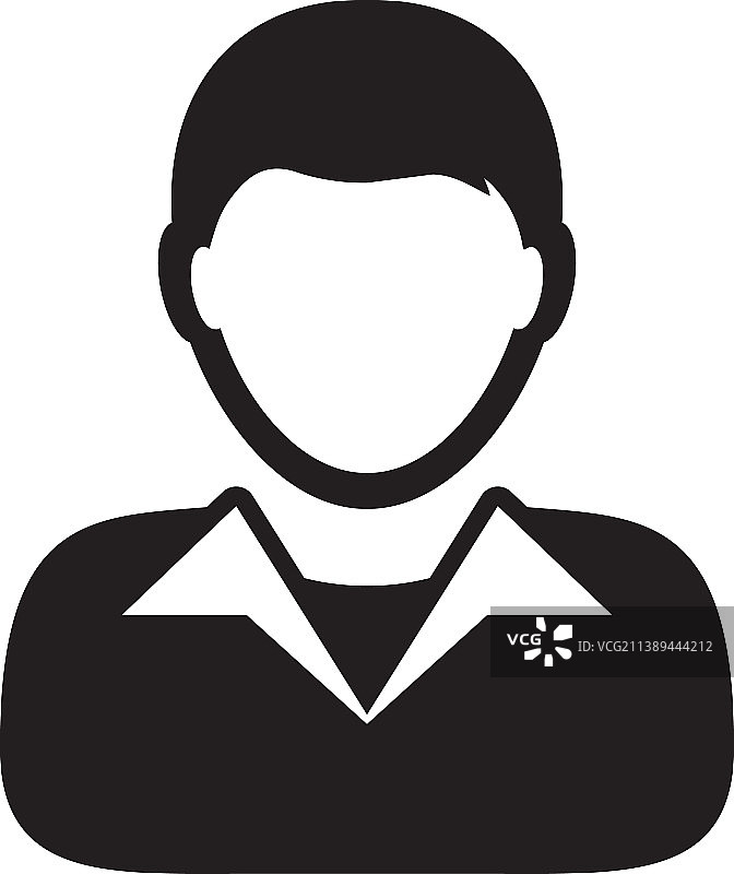 管理员图标男性用户个人资料头像符号图片素材