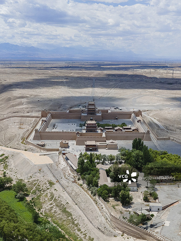 嘉峪关城楼图片素材