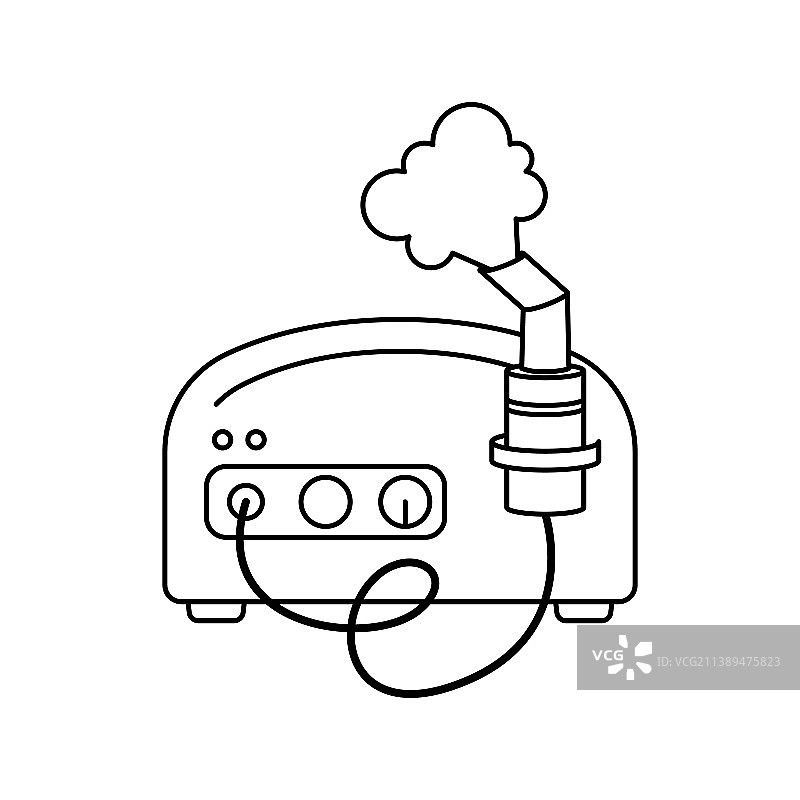 压缩雾化器医疗设备图片素材