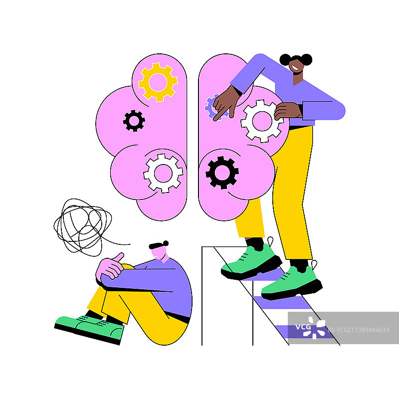 煤气灯效应抽象概念图片素材