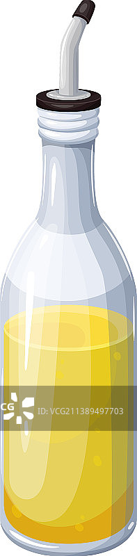 橄榄油或醋分配器图片素材