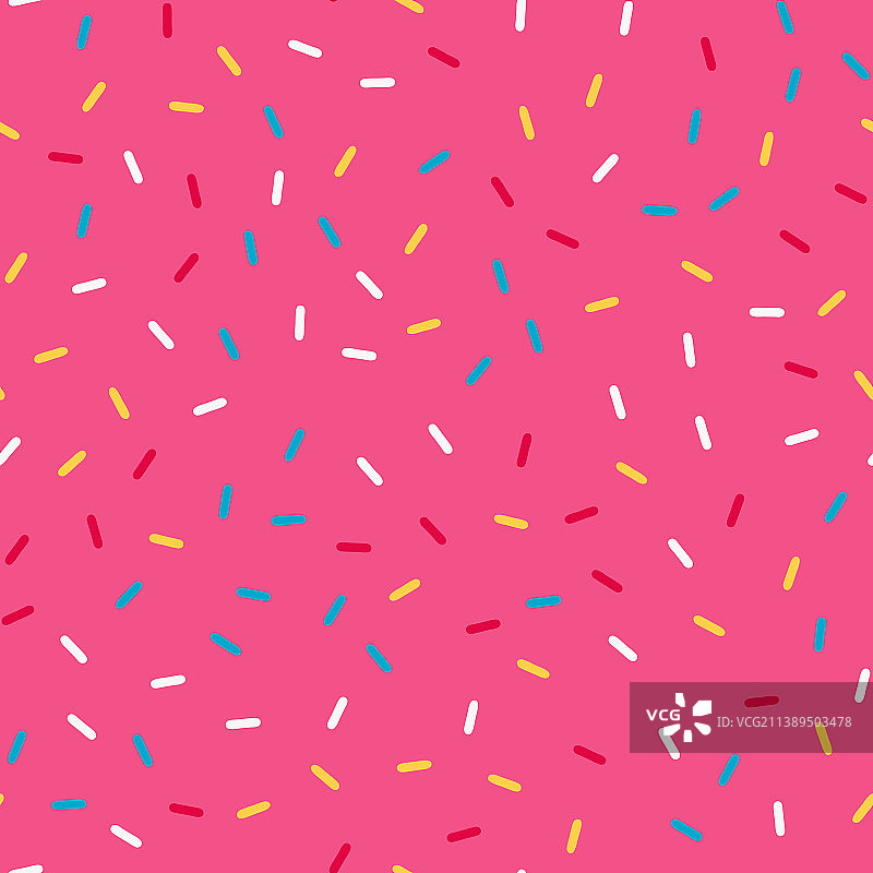甜甜圈釉料无缝图案图片素材