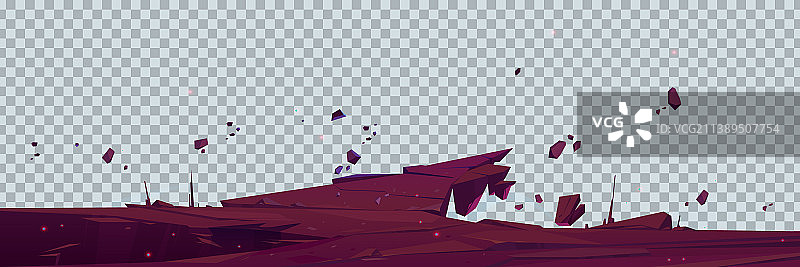 带石壁架的山地悬崖图片素材