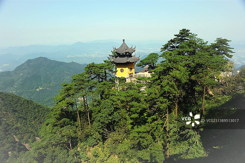 拜九华山图片素材