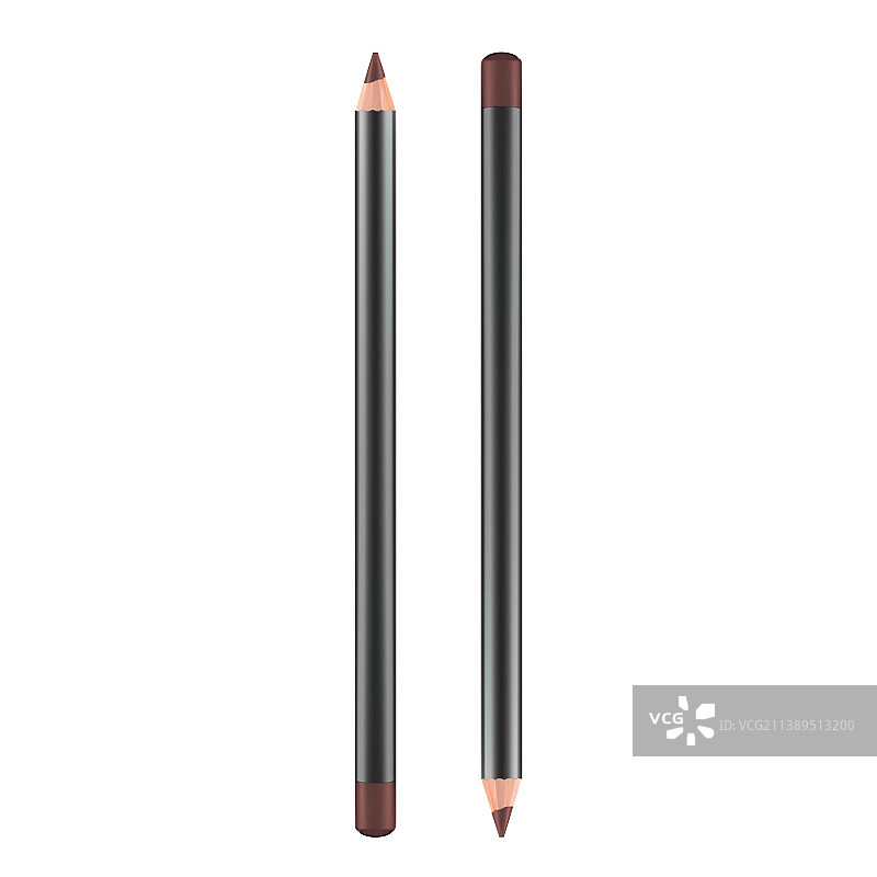 化妆铅笔眉笔眼线笔图片素材
