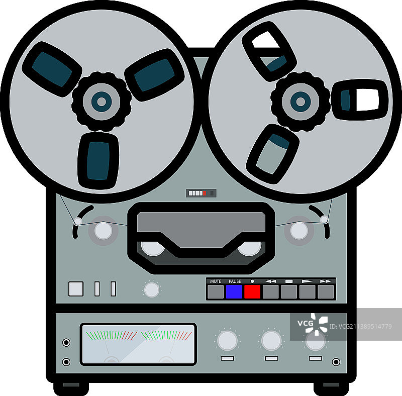 磁带录音机图标图片素材