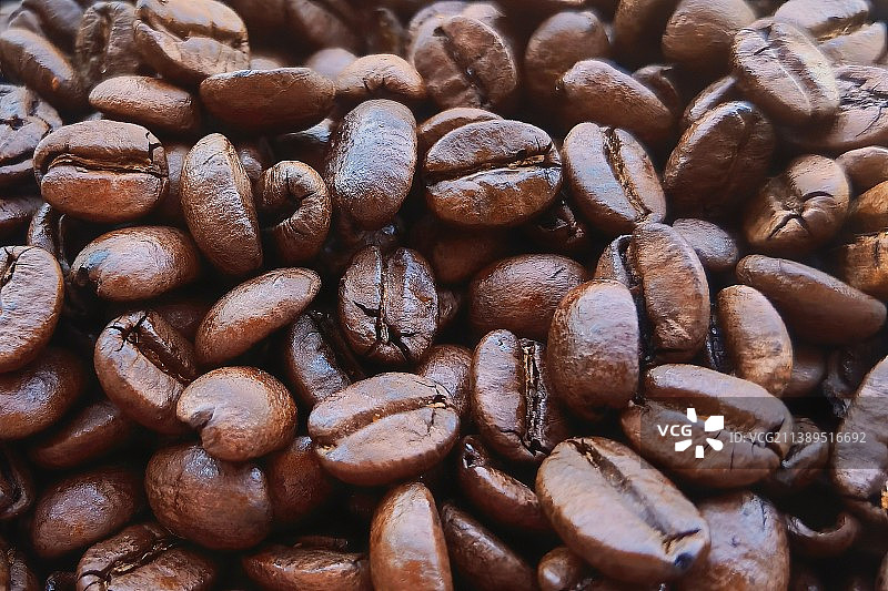 平平无奇的咖啡豆图片素材