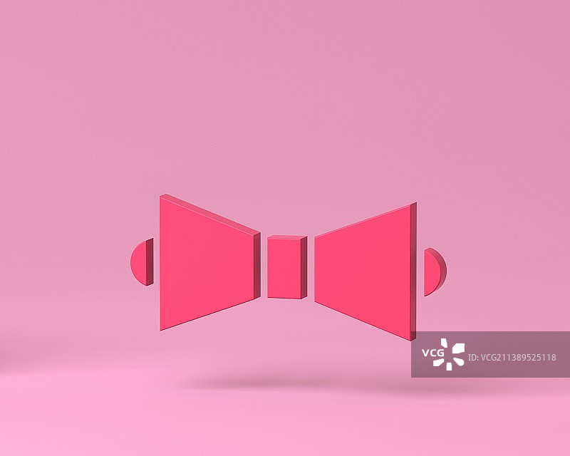 粉色3D爱情图形图片素材