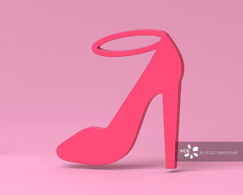 粉色3D爱情图形图片素材