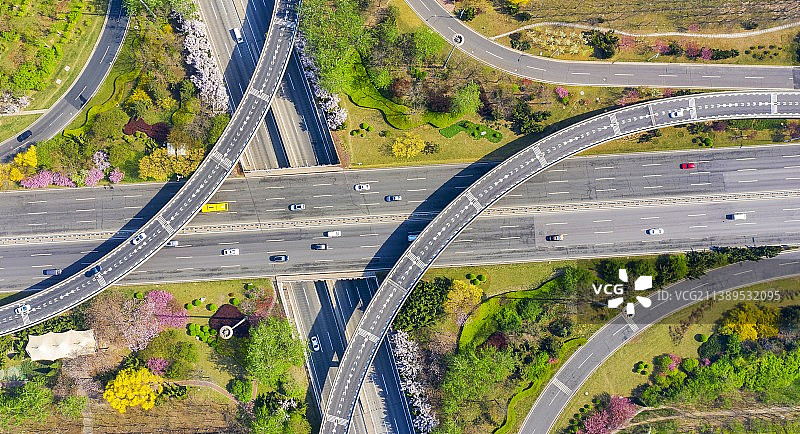 春色立交图片素材