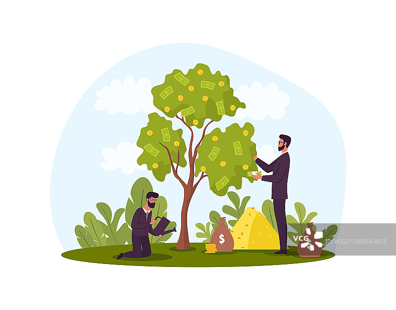 摇钱树图片素材