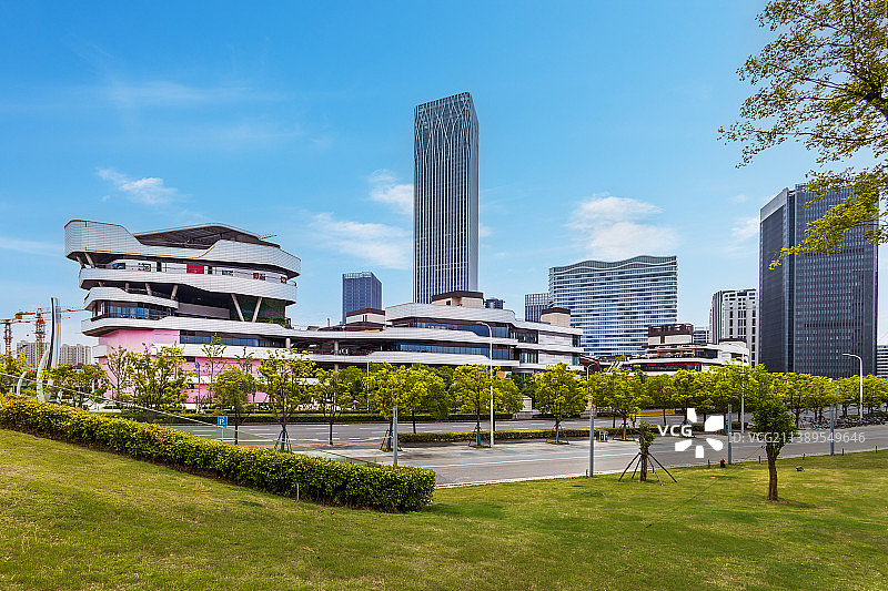 上海前滩太古里 日景图片素材