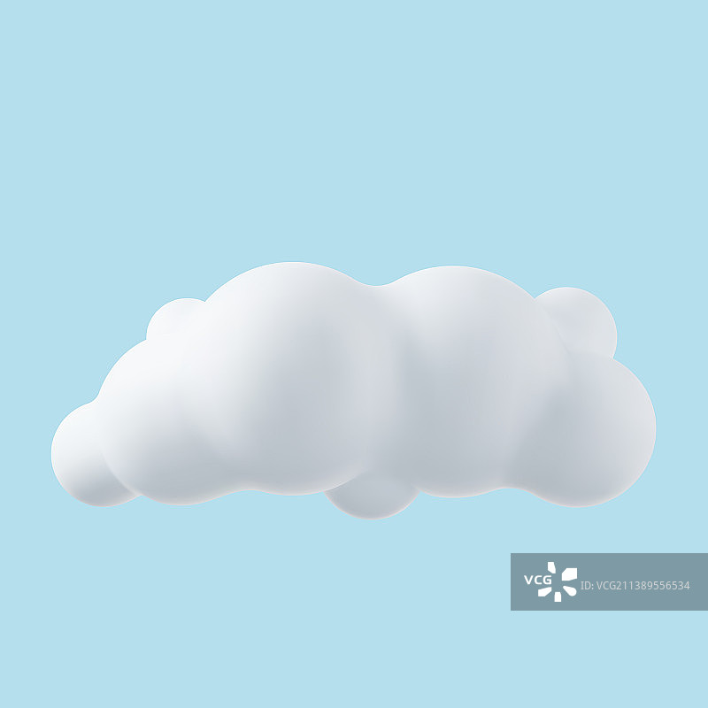 3D简约云朵图片素材