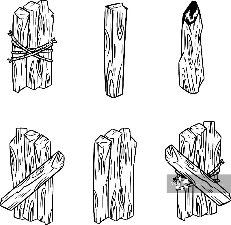 圣木香薰棒套装图片素材