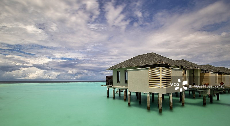 水上屋图片素材