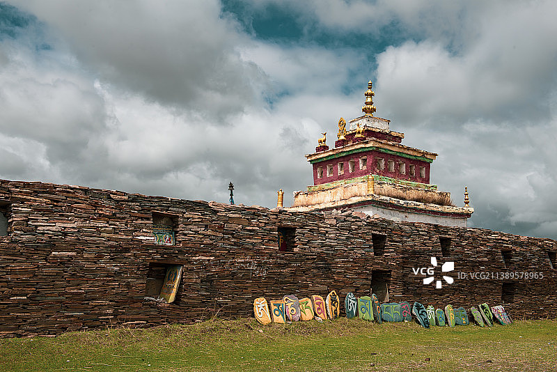 巴格玛尼石经墙图片素材