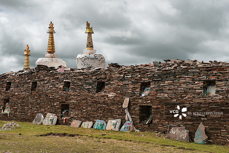 巴格玛尼石经墙图片素材