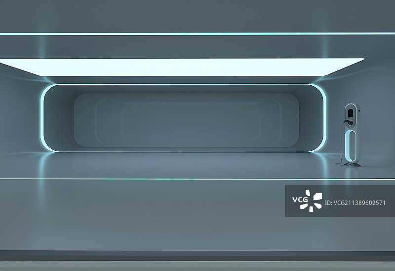 充电车库图片素材