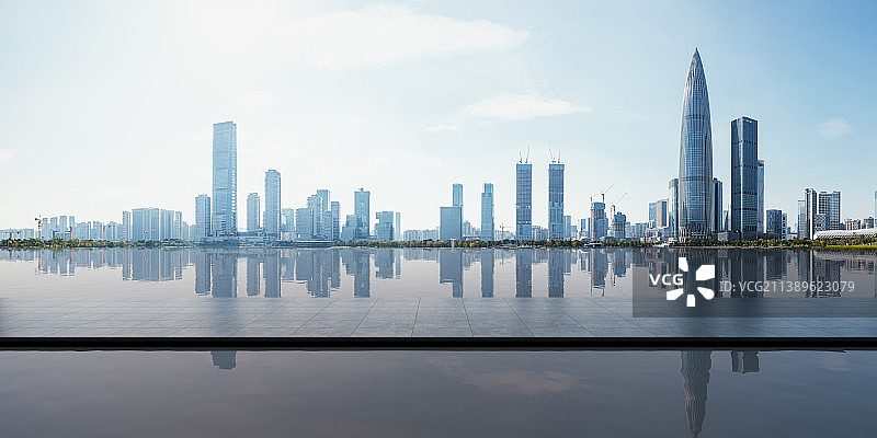 城市天际线现代建筑城市全景图片图片素材