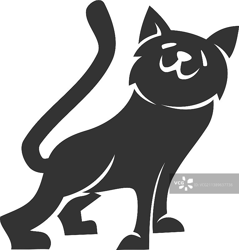 娇惯猫咪图标图片素材