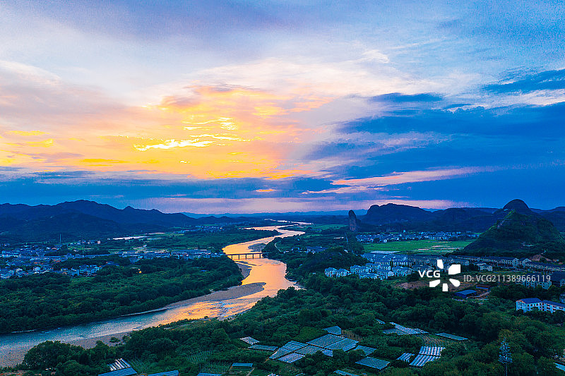 九曲泸溪河图片素材