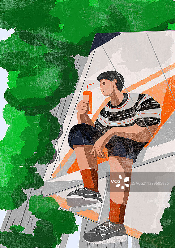 旅行休闲时刻图片素材