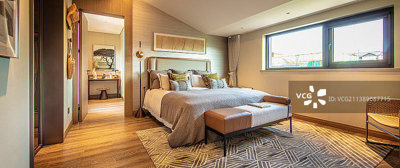 样板间卧室图片素材