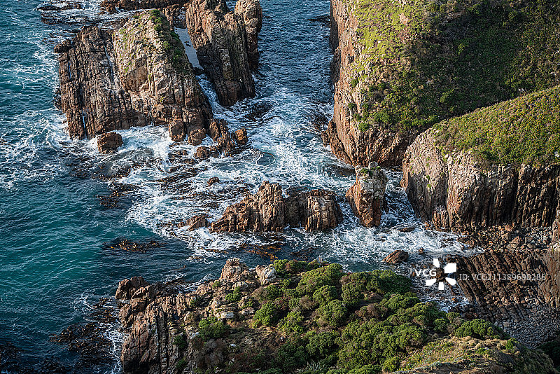 新西兰但尼丁自然风光海岸线灯塔图片素材