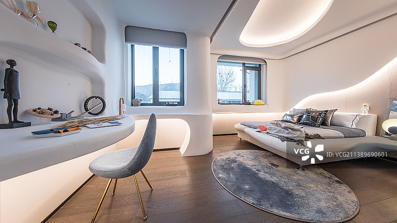 样板间儿童卧室图片素材