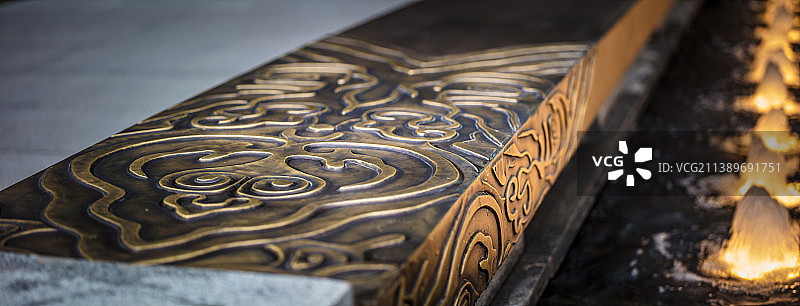 金属雕刻装饰物图片素材