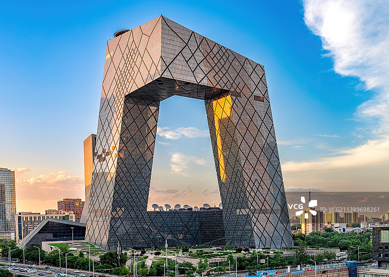 中央广播电视总台大楼图片素材