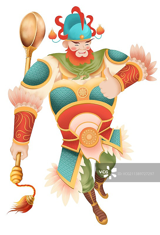 厨神形象IP餐饮插画素材图片素材