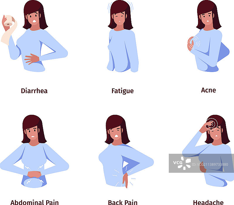 经前综合征敏感期图片素材