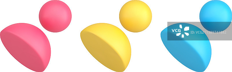 彩色糖果人群图片素材