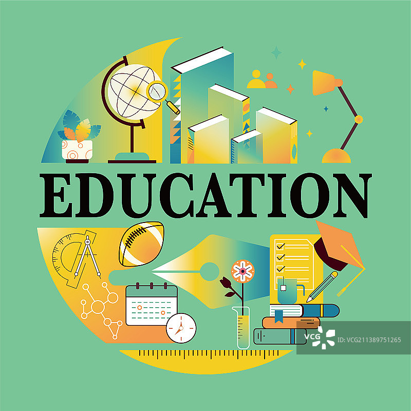 教育元素 标识图片素材