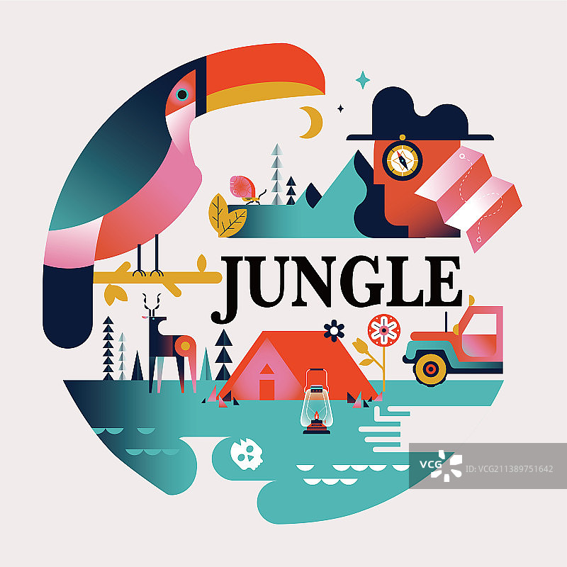 丛林 探险图片素材