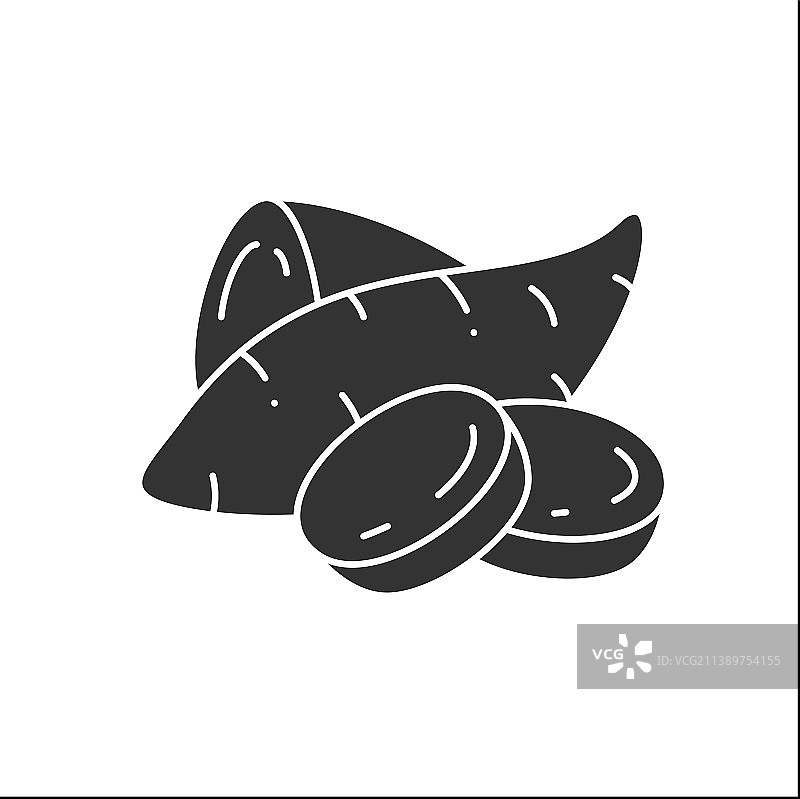 红薯标志图标图片素材