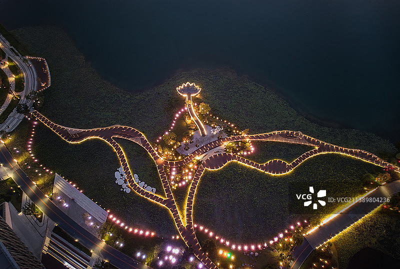 成都东安湖图片素材