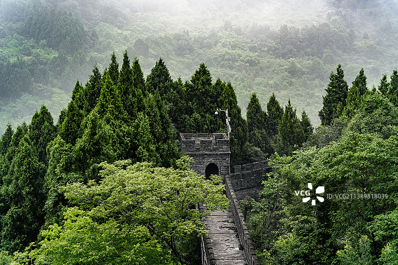 金龙长城图片素材