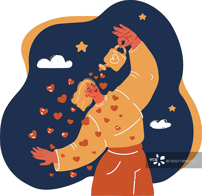 卡通积极快乐图片素材