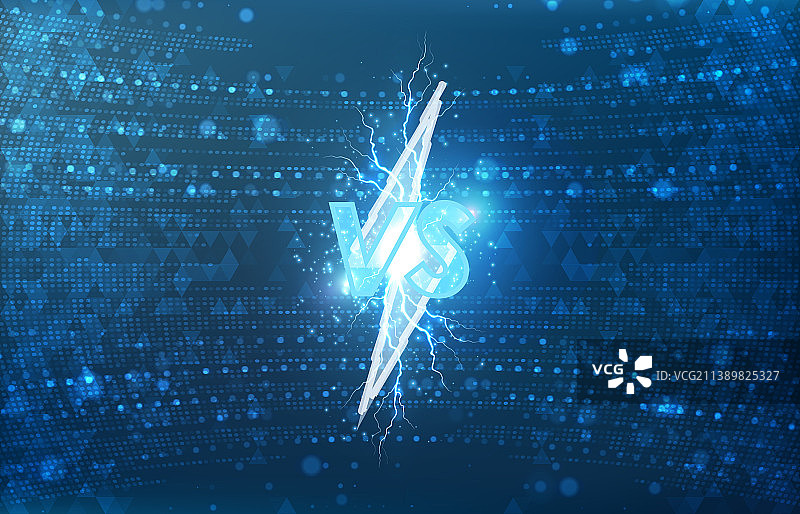 抽象对战标志图片素材