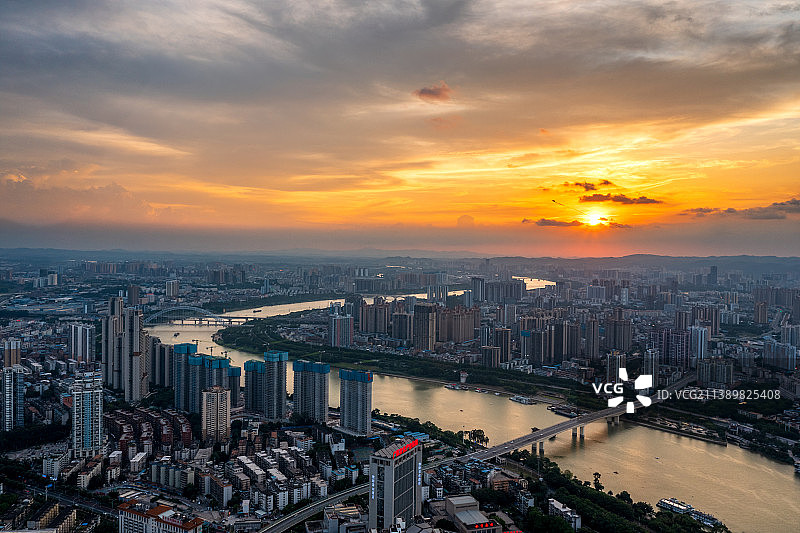 南宁朝阳广场风光图片素材