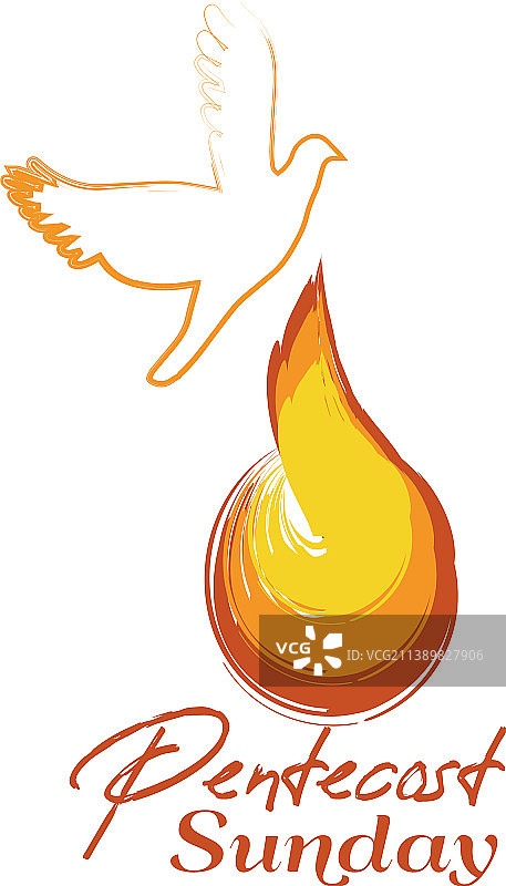 五旬节海报设计图片素材