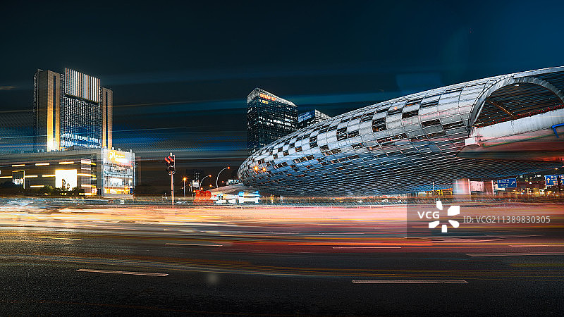 五角场冬日里的蓝调时光图片素材