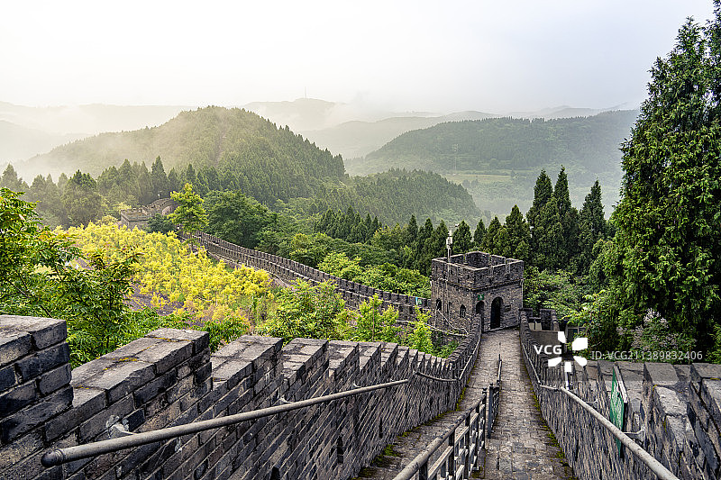 金龙长城图片素材